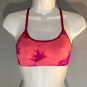 Champion coral tie dye sports bra, XS